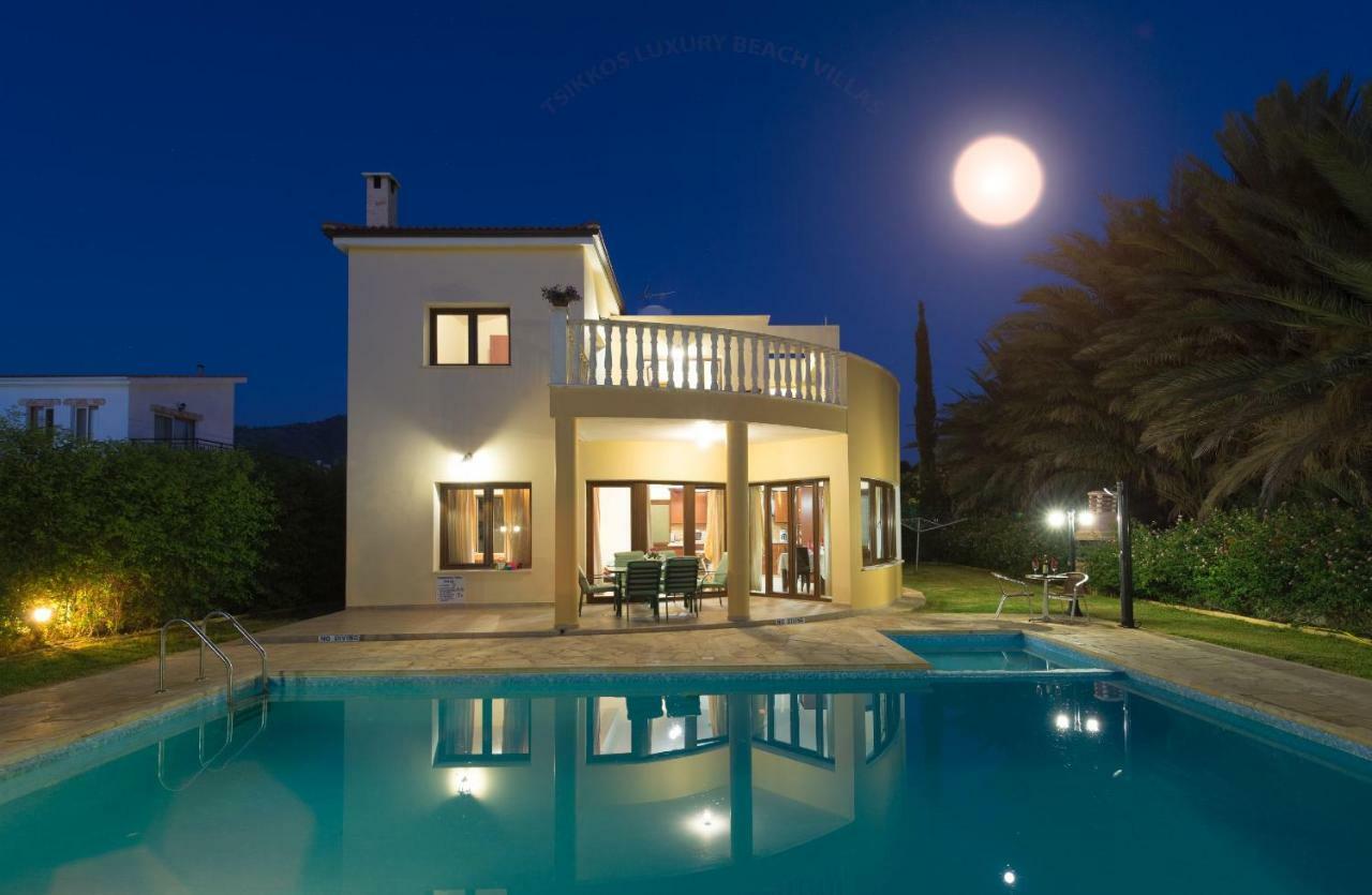 Villa Tsikkos Tria Polis Extérieur photo